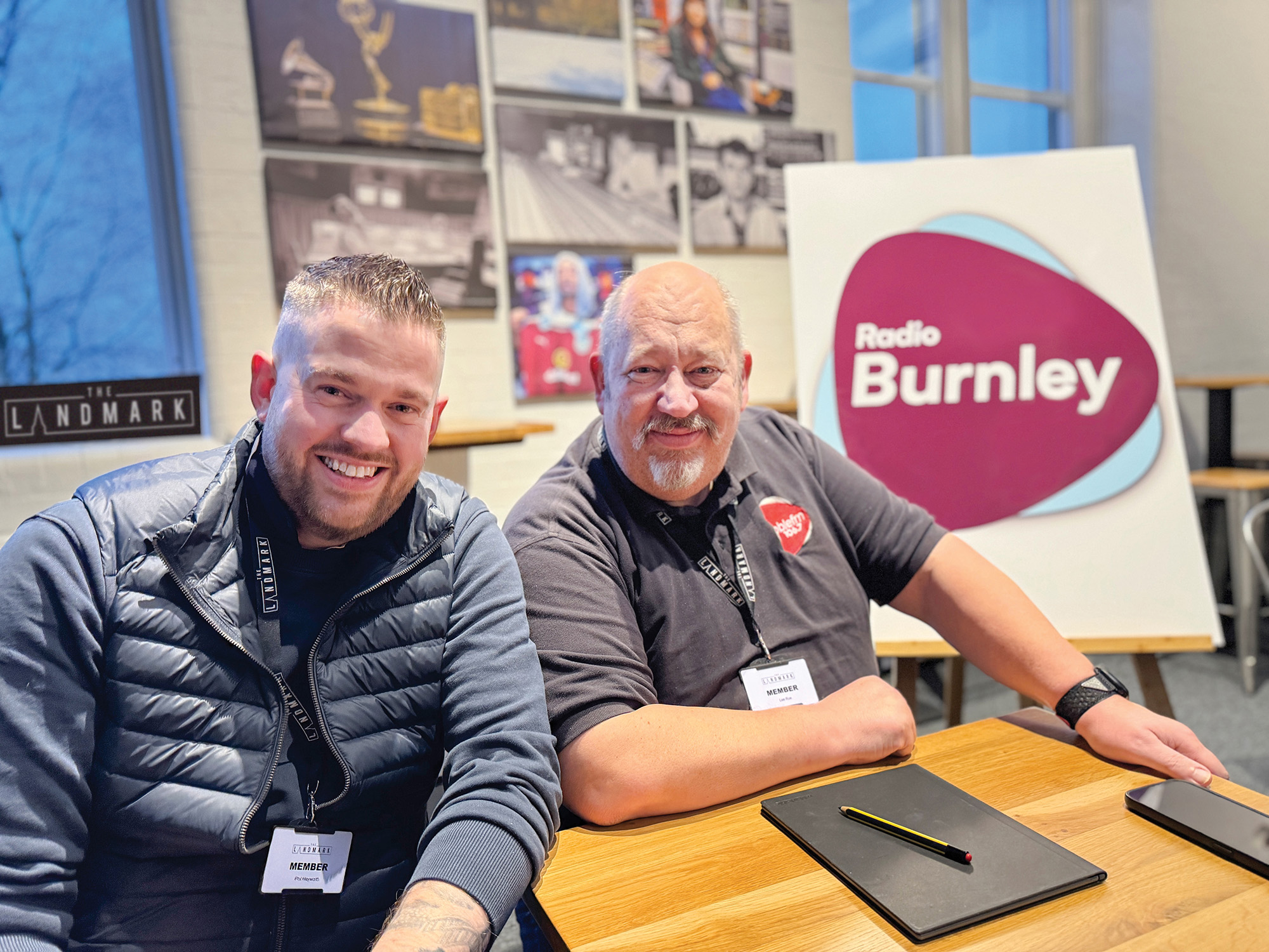 Radio Burnley make sound investment as they join the Landmark Business Club