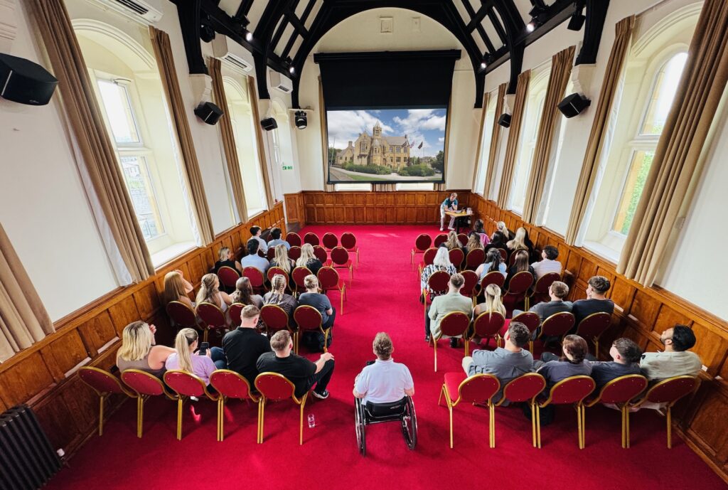 Simon Townley was the main guest speaker at the U30 Bondholders event